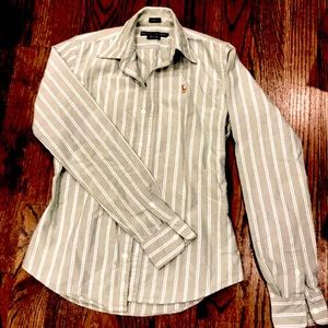 New Ralph Lauren light green shirt